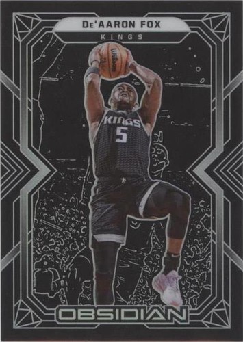 2021-22 Panini Obsidian - De'Aaron Fox #74