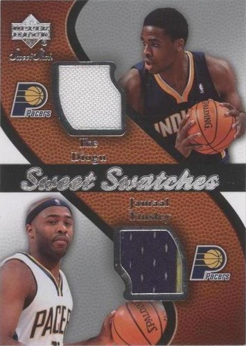 2007-08 Upper Deck Sweet Shot - Ike Diogu/Jamaal Tinsley #SW-TD