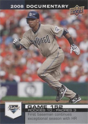 2008 Upper Deck Documentary - Jody Gerut #4597