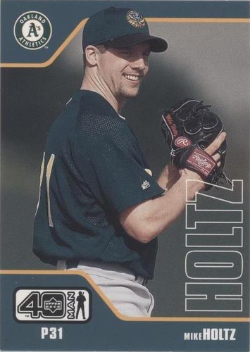 2002 Upper Deck 40 Man - Mike Holtz #55