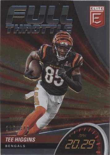 2022 Panini Donruss Elite Tee Higgins #FT9