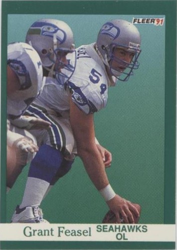 1991 Fleer Grant Feasel #185