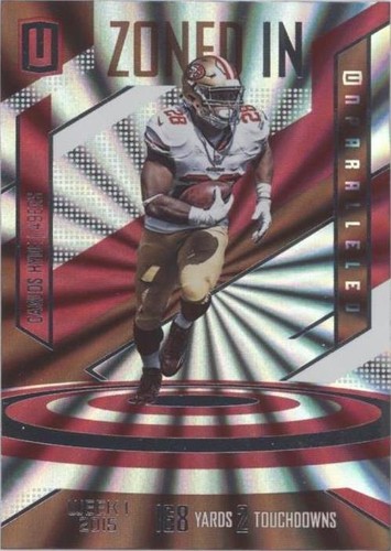 2016 Panini Unparalleled Carlos Hyde #ZI-2
