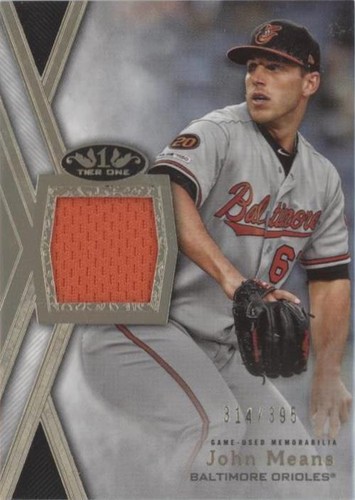2020 Topps Tier One - John Means #T1R-JME