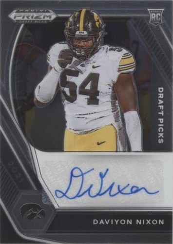 2021 Panini Prizm Draft Picks Daviyon Nixon #DPA-DNI