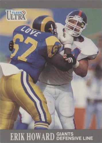 1991 Fleer Ultra Erik Howard #219