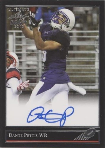 2018 Leaf Ultimate Draft Dante Pettis #BG-DP1