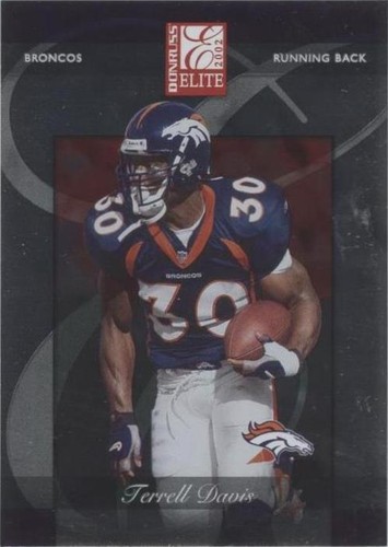 2002 Donruss Elite Terrell Davis #12
