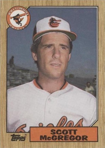 1987 Topps - Scott McGregor #708