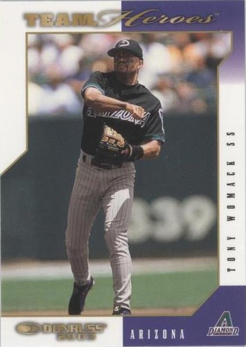 2003 Donruss Team Heroes - Tony Womack #16