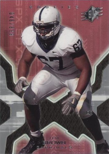 2007 SPx Levi Brown #101