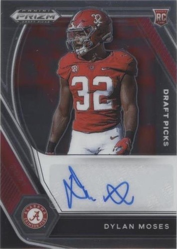 2021 Panini Prizm Draft Picks Dylan Moses #DPA-DMO