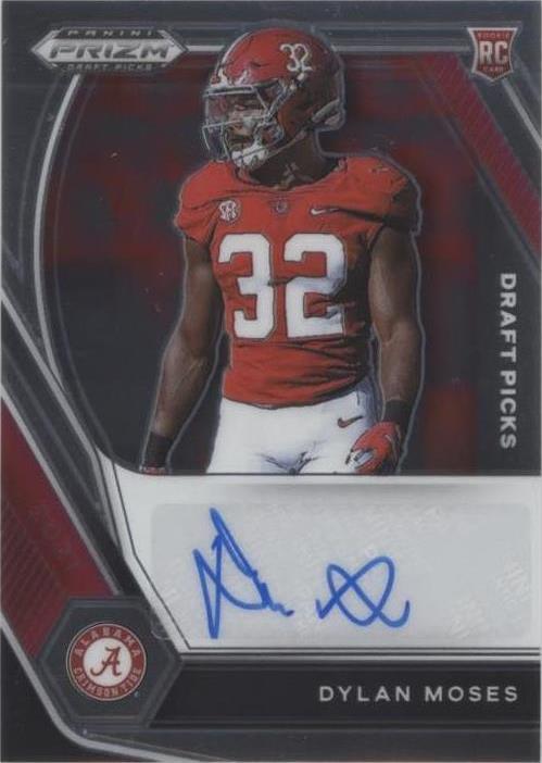 2021 Panini Prizm Draft Picks Dylan Moses #DPA-DMO