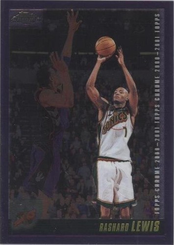 2000-01 Topps Chrome - Rashard Lewis #26