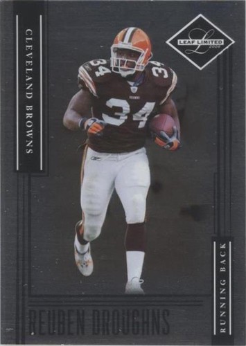2006 Leaf Limited Reuben Droughns #20