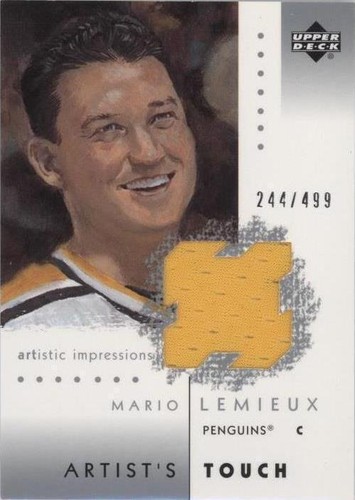 2002-03 Upper Deck Artistic Impressions - Mario Lemieux #AT-ML