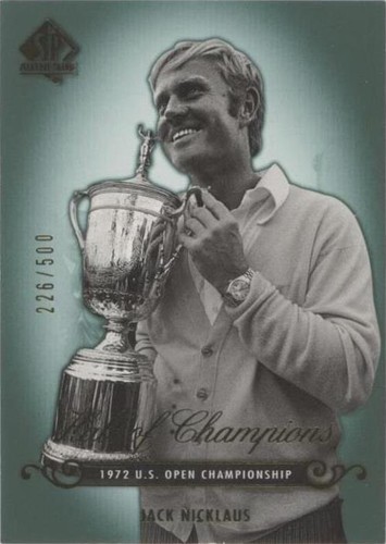 2005 SP Authentic - Jack Nicklaus #81