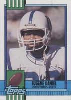 1990 Topps Eugene Daniel #313