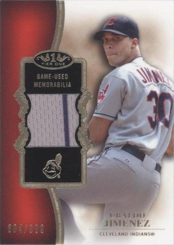 2012 Topps Tier One - Ubaldo Jimenez #TSR-UJ