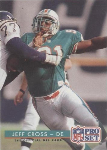 1992 Pro Set Jeff Cross #227