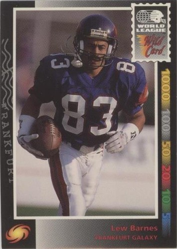 1992 Wild Card World League Lew Barnes #124