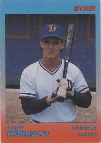 1989 Star Durham Bulls Blue/Orange - Andy Tomberlin #23