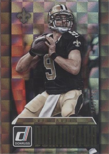 2015 Panini Donruss Drew Brees #19