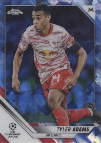 2021-22 Topps Chrome UCL Sapphire Edition Tyler Adams #186
