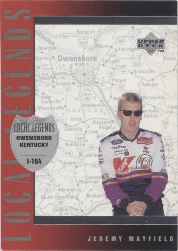 1997 Upper Deck Victory Circle - Jeremy Mayfield #107