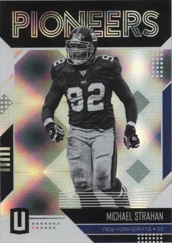 2018 Panini Unparalleled Michael Strahan #PN-MS