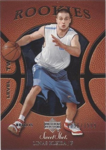 2005-06 Upper Deck Sweet Shot - Linas Kleiza #104