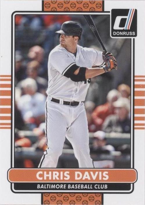 Panini Donruss 2015 - Chris Davis #55