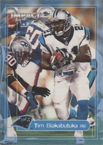 2000 Skybox Impact Tim Biakabutuka #17