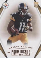 2013 Panini Prominence Markus Wheaton #164