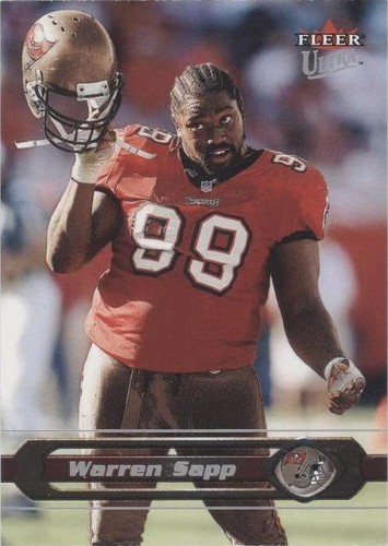 2002 Fleer Ultra Warren Sapp #52