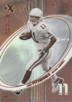 2004 Fleer E-X Larry Fitzgerald #43