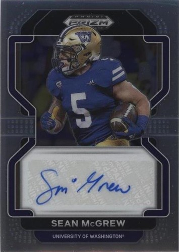 2023 Panini Prizm Draft Picks Sean McGrew #RA-SMC