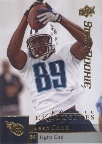 2009 Upper Deck Jared Cook #68