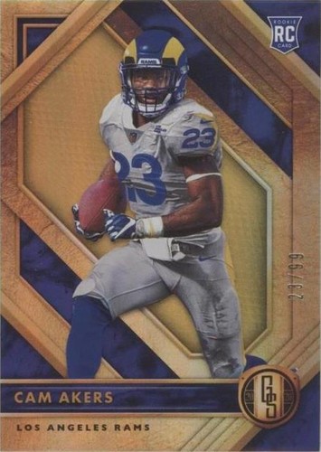 2020 Panini Gold Standard Cam Akers #112
