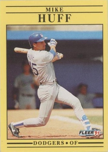 1991 Fleer - Mike Huff #210