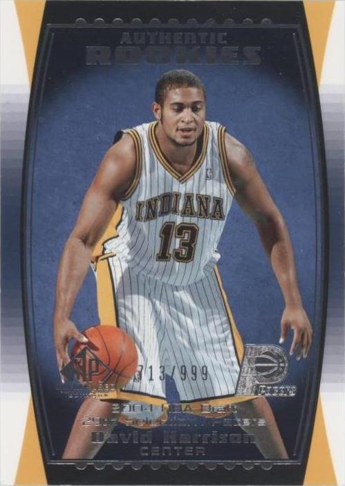 2004-05 SP Game Used - David Harrison #118