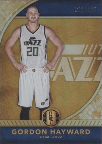 2016-17 Panini Gold Standard - Gordon Hayward #113