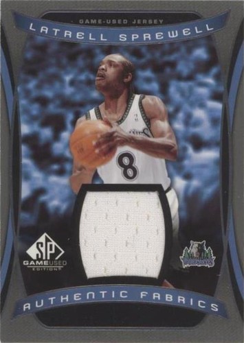 2004-05 SP Game Used - Latrell Sprewell #AF-LS