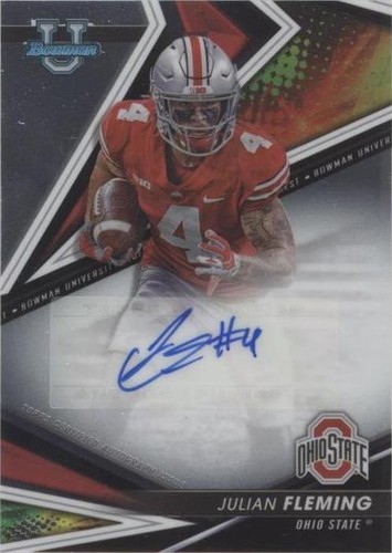 2022-23 Bowman's Best University Julian Fleming #BA-JF