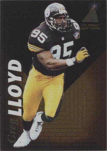 1995 Pinnacle Zenith Greg Lloyd #Z105