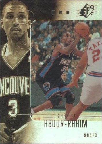1999-00 SPx - Shareef Abdur-Rahim #85