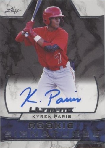 2019 Leaf Ultimate - Kyren Paris #RS-KP1