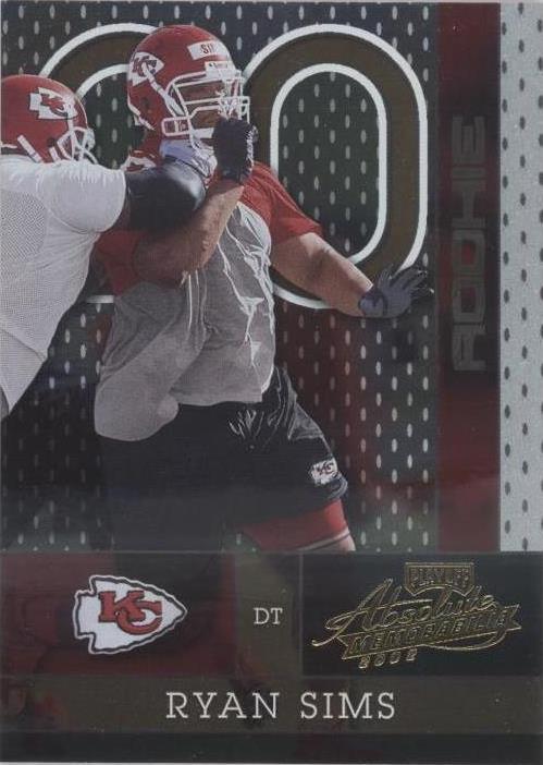 2002 Playoff Absolute Memorabilia Ryan Sims #186