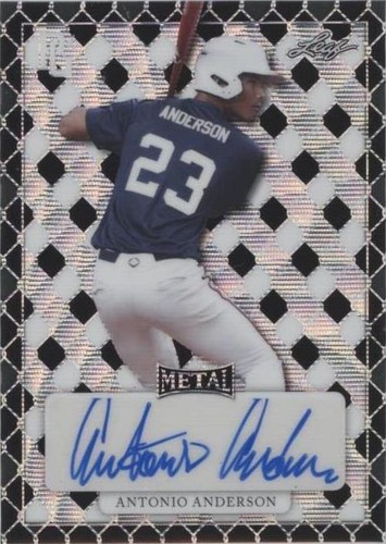 2022 Leaf Perfect Game National Showcase - Antonio Anderson #MA-AA1