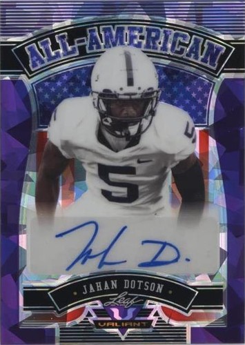 2022 Leaf Valiant Jahan Dotson #AA-JD1